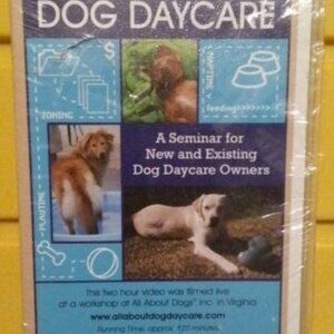 Dog Daycare VHS How to Own and Operate a Dog Daycare Robin K. Bennett CPDT
